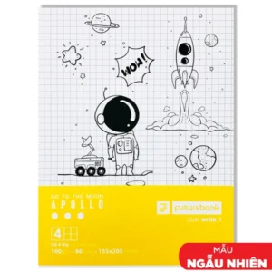 Tập Học Sinh Apollo A5 - 4 Ô Ly - 96 Trang 100gsm - futurebook DK071 (Mẫu Màu Giao Ngẫu Nhiên)