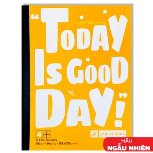 Tập Học Sinh Good Day A5 - 4 Ô Ly - 96 Trang 100gsm - futurebook DG-025 (Mẫu Bìa Giao Ngẫu Nhiên)