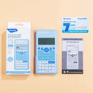 Máy Tính Khoa Học Flexio - Thiên Long fx-799VN - Màu Xanh Dương (Bản Mới - Nâng Cấp)