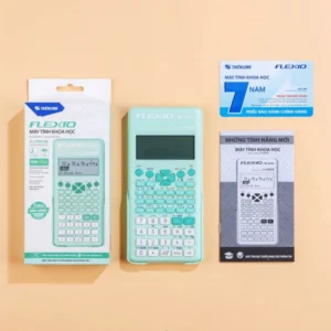 Máy Tính Khoa Học Flexio - Thiên Long fx-799VN - Màu Xanh Bạc Hà (Bản Mới - Nâng Cấp)