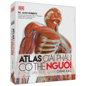 Atlas Giải Phẫu Cơ Thể Người - Hướng Dẫn Trực Quan Chính Xác - Bìa Cứng (Tái Bản 2026)