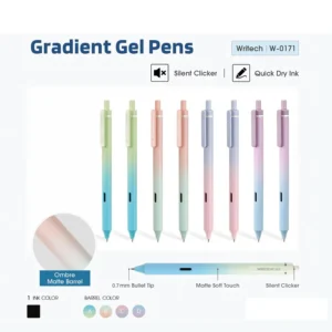 Bút Gel Bấm Không Ồn Ombre 0.7 mm Writech