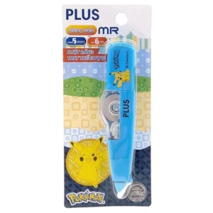 Xóa Kéo 5 mm x 6 m - Plus Mr Pokemon Plus-100-V004 - Màu Xanh Biển