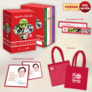 Boxset Nguyễn Nhật Ánh - Đã Chuyển Thể Thành Phim (Hộp 4 Cuốn) - Tặng Kèm 4 Bookmark + 1 Shikishi Ngẫu Nhiên Có Chữ Ký Tác Giả + 1 Túi Canvas - Phiên Bản Độc Quyền 50 Năm Fahasa