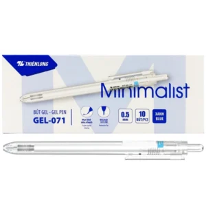 Hộp 10 Bút Gel 0.5 mm - Thiên Long GEL-071 - Mực Xanh