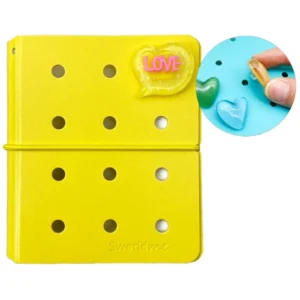 Sổ Còng Mini 80 Trang Kèm Charm Tone Patel - Sworld ST6195-YE - Yellow