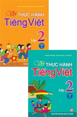 Combo Vở Bài Tập Thực Hành Tiếng Việt Lớp 2 (Bộ 2 Cuốn)