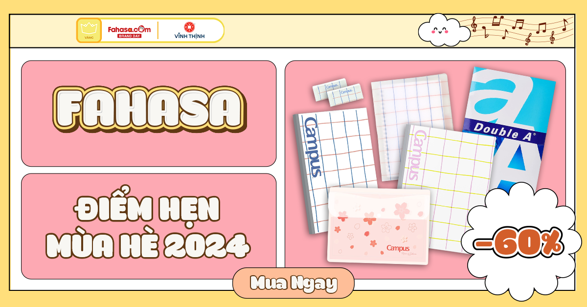 Tổng hợp sản phẩm của Vĩnh Thịnh giảm tới 50% tại Fahasa.com