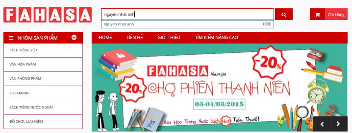 Mã giảm giá Fahasa -coupon Fahasa mới nhất cập nhật hàng ngày 8 mã giảm giá fahasa, tìm kiếm sản phẩm